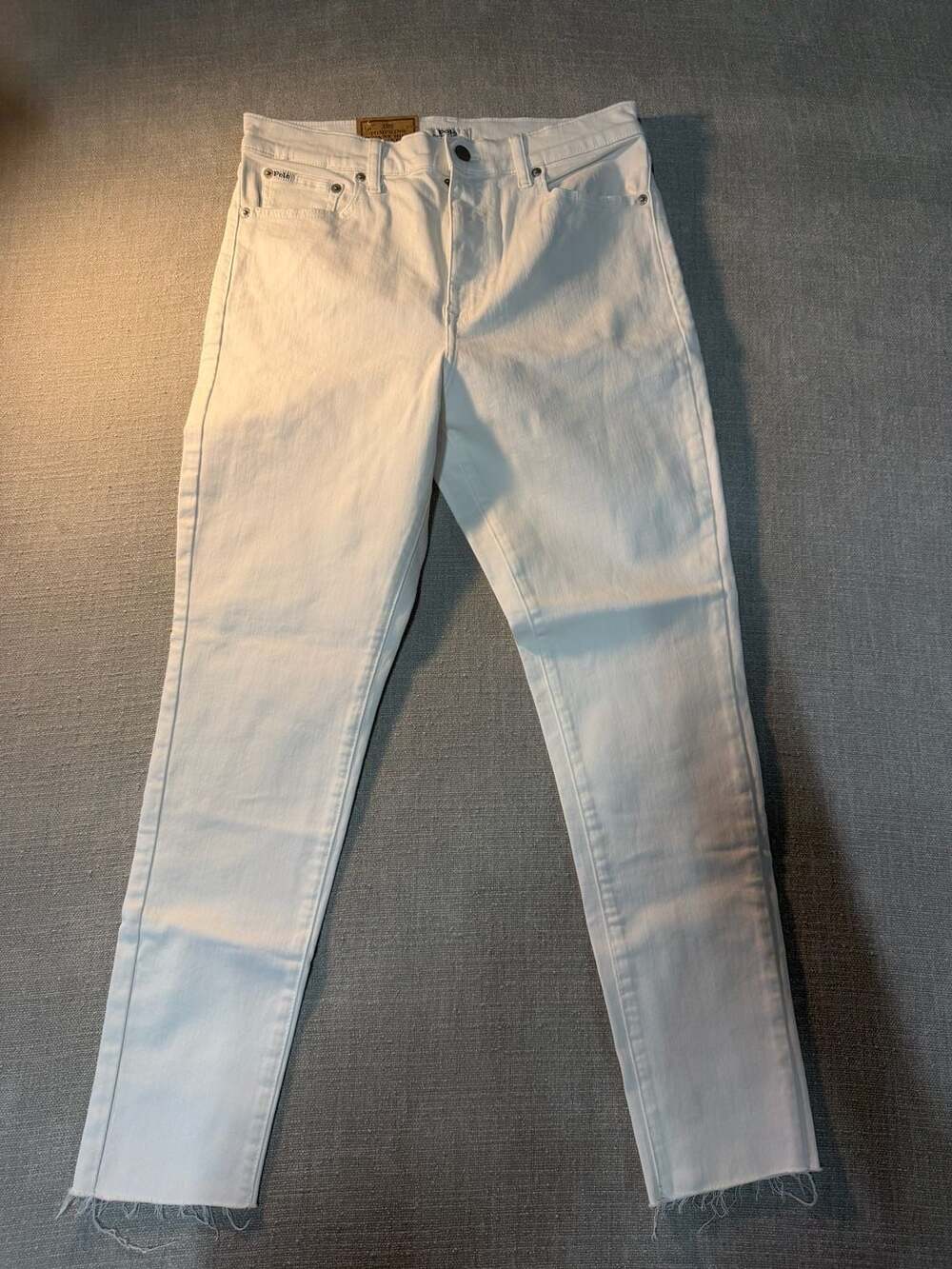 Polo Ralph Lauren The Tompkins Skinny High Rise Ankle Jeans